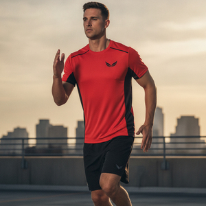 Camiseta Deportiva de Diseño Personalizado, Impresión en Serigrafía, Mezcla de Algodón, Ropa Deportiva Resistente, Precio Económico, Ropa de Gimnasio al por Mayor - Product Image 5