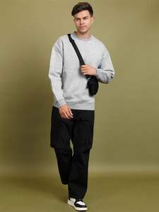 Vêtements pour hommes, sweat-shirts de sport, sweat-shirts à capuche personnalisés avec logo pour la course à pied, sweats-shirts unis et sweats-shirts à capuche pour hommes - Product Image 3