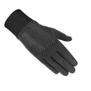 Gants de course unisexes personnalisables avec logo, légers, à doigts entiers, fermeture éclair, respirants, en coton/polyester/spandex - Product Image 4