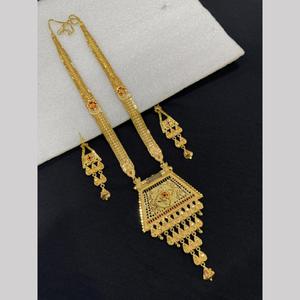 Ensemble de bijoux de créateur, collier long et boucles d'oreilles - Bijoux de mariée (Bijoux fins) - Product Image 1