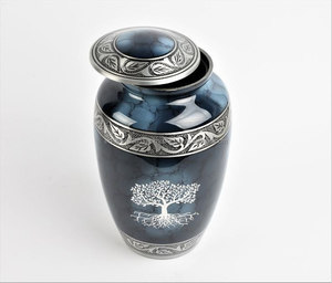 Urnas de Cremación Personalizadas al por Mayor, Estilo Americano, de Aluminio, para Mascotas y Humanos, Color Personalizado, Capacidad de 200/220 Pulgadas Cúbicas, Grabadas para Funeral - Product Image 4