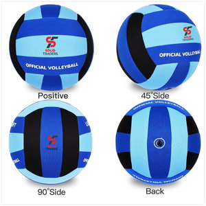 Ballon de volley-ball professionnel Solid Trader Elite Training Tool, toucher doux, matériau synthétique haute densité, aérodynamique équilibrée - Product Image 5