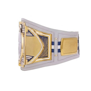 Cinturón de Campeonato Premium de Alta Resistencia, Cómodo y Personalizado, con Placas Metálicas y Correa de Cuero PU para Fanáticos Deportivos Unisex - Product Image 3