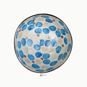 Juego de Tazones para Ensalada Hechos a Mano con Cáscara de Coco Clásica, Personalizados OEM ODM, Duraderos, Ecológicos y Pulidos, para Servir Alimentos y Smoothies - Product Image 5