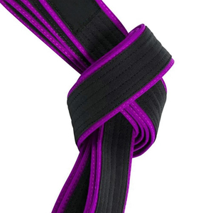 Ceintures de karaté best-seller multicolores pour adultes, nouveau design, coutures renforcées, spandex/polyester, légères, coupe ajustée - Product Image 5