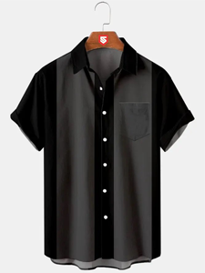 Camiseta de Verano con Bolsillo, Manga Corta, Estampada, Informal, Talla Grande, Moda, Camiseta al por Mayor para Hombre - Product Image 3