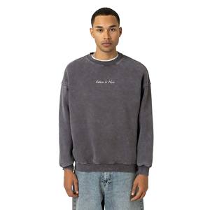 Sweat-shirts en molleton de coton lavé pour hommes, coupe ample, col rond, design personnalisé, hiver - Product Image 2