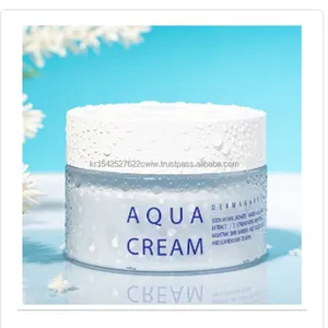 Derma Garden Aqua Cream 50g MADE IN KOREA Élasticité de la peau de haute qualité, hydratante, apaisante pour la peau, blanchissante Esthétique