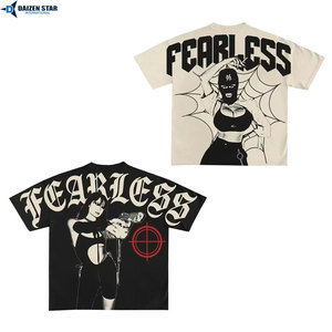 T-shirts à manches courtes pour hommes, mélange polyester/coton, écologiques, séchage rapide, respirants, coupe ample, impression sérigraphique, OEM, personnalisables - Product Image 6