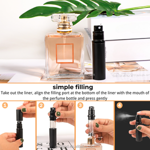 5 מ "ל ריק לייזר כיס אלומיניום נייד-דליפה-הוכחה, בקבוק תרסיס מיני למילוי נסיעות & שימוש יומיומי - Product Image 3