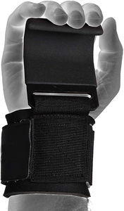 <b>Top</b> Selling Customized Logo and Design Fitness Anti Slip Weight Lifting Fitness Bodybuilding Weight Lifting Hooks for Sale - Product Image 4