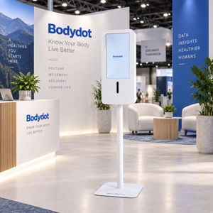 เครื่องวัดท่าทางร่างกายขั้นสูง Bodydot BDF1000 พร้อมระบบ AI ตรวจวัดอัตราการเต้นของหัวใจ โปรแกรมออกกำลังกาย หน้าจอ LCD - Product Image 1
