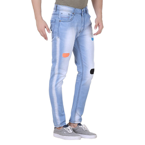 Jeans de Mezclilla Rotos Impermeables de Cintura Alta Personalizados para Hombre 2026, Estilo Casual, Tallas Grandes, Precio al por Mayor, OEM, ODM - Product Image 3