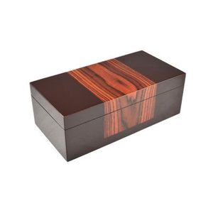 Modern Wooden Jewelry <b>Box</b> Rectangle Shape <b>Lid</b> Classic Design Handcrafted 1 Layer <b>Storage</b> <b>Box</b> Hinged Closure APEX FASHION ART AFA - Product Image 6