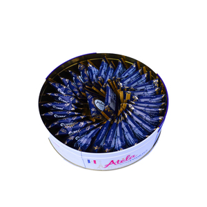 Galletas de Mantequilla Frescas al por Mayor de 220 g Hechas con Ingredientes Naturales en Caja de Lata Azul OEM ODM - Product Image 3