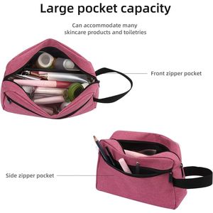 Borsa da Toilette Sospesa Rosy per Cosmetici, Accessori da Viaggio per Donne e Uomini - Product Image 2