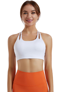Women Fitness Sports <b>Bra</b> Soft Breathable Workout Top Yoga Running Gym Activewear Lightweight Training Wear - Product Image 6