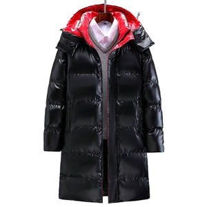 Custom logo Men's Fashion Parka Winter <b>Wind</b> <b>Breaker</b> Bundle Hooded Long Puffer Down Jacket for Men top quality design for men - Product Image 3