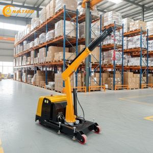 Grúa Móvil Hidráulica Industrial Mini de 1.8T, Elevación Máxima de 4.0m, Alcance de 2.8m, Rotación de 360° para Carga de Camiones y Contenedores, Naltako - Product Image 6
