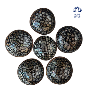 Premium Handmade <b>Coconut</b> <b>Shell</b> Bowl Organic Natural Bowl Eco Friendly Kitchenware Product Export Quality - BLUE LOTUS - Product Image 1