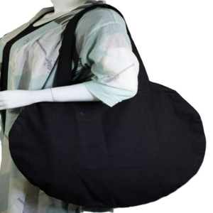 Bolsa de Compras Reutilizable Ecológica y Colorida al por Mayor con Logotipo Personalizado, para Mujer, 100% Algodón, Forro de Lona, Cierre de Cremallera, Diseño Musical - Product Image 5