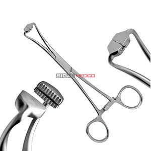 Pince à tissus de qualité supérieure, 6 pouces, en acier inoxydable allemand, instruments chirurgicaux médicaux pour obstétrique et gynécologie, réutilisable - Product Image 6