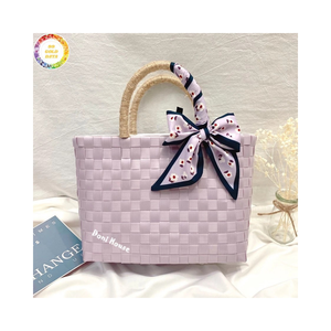 Bolso de Mano Ecológico, Bolso de Compras Reutilizable y Sostenible, Hecho de Plástico Reciclado, Ligero - Product Image 1