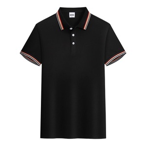 High Quality Unisex Knitted <b>Polo</b> <b>Tops</b> Slim Cut Cotton Blend Collared Sports Tennis Casual Uniform Custom Logo Garment Factory - Product Image 4
