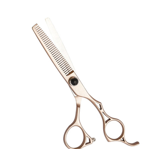 Ciseaux de barbier professionnels ultra-légers pour droitiers, en acier inoxydable, pour une utilisation en salon toute la journée - 6,5 pouces - Product Image 3