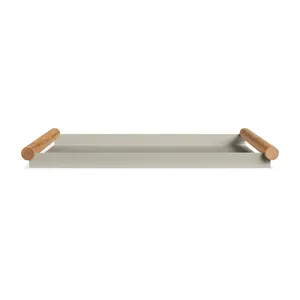 Handmade Aluminum Tray for Contemporary Coffee Table Decoration and Home Decor CollectionMatte Finish <b>Ceramic</b> Eco-Friendly - Product Image 2