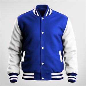 Nouvelle veste varsity pour homme en cuir avec manches en cuir et corps en laine, taille plus, nouvelle veste pour usage extérieur, prix de gros - Product Image 6