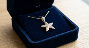 Pendentif tendance scintillant en or 10K avec diamants naturels, étoile de David glacée, triangles et bouclier, bijoux personnalisés de style hip-hop - Product Image 5
