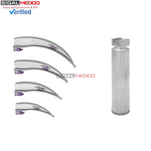Set de Laringoscopio Manual Convencional Macintosh de Un Solo Uso, Dispositivo Estéril de Diagnóstico para la Gestión de las Vías Respiratorias, para Exámenes - Product Image 4