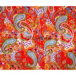 Couvre-lit Kantha vintage fait main - Couvre-lit indien en gros - Coton biologique écologique réversible Kantha Guadari - Product Image 6