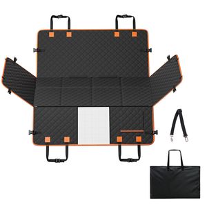 Funda de Asiento de Coche para Perros de Lujo, Impermeable, 600D, 51.2 X 27.6, Material de Algodón Oxford Resistente, para SUV, Incluye Cinturones de Seguridad para Gatos - Product Image 1