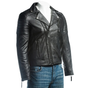 <b>Leather</b> <b>Jackets</b> <b>Men</b> Black Color <b>Men</b> <b>Leather</b> <b>Jacket</b> Full Sleeve Product <b>Leather</b> <b>Jacket</b> For <b>Men</b> - Product Image 1