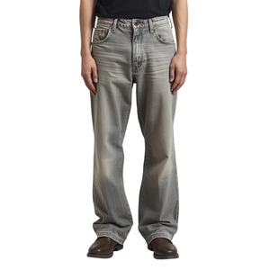 Pantalones de Hombre Estilo Vintage, Corte Acampanado, Poliéster/Algodón, Cintura Elástica, Ligeros, para Invierno - Product Image 1
