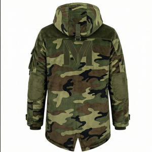 Chaqueta con Capucha de Camuflaje para Hombre, Estilo Urbano, con Múltiples Bolsillos, para Exteriores, Premium, MALUZA INDUSTRIES Apparel - Product Image 3