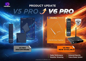 Vseebox V6 Pro Original Certifié Usine Android 14 Résolution 8K Processeur Double Cœur Bon Prix de Gros - Product Image 5