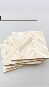 Unique Style Bone Inlay Tea <b>Cup</b> Coaster Bone Inlay Coaster Bone Handicraft <b>Cup</b> Coaster place <b>mats</b> And at very good factory price - Product Image 4