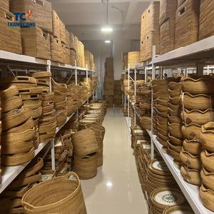 Proveedor de Vietnam, cestas de almacenamiento de ratán rectangulares tejidas a mano, cestas para organizar, decoración del hogar, manta, ropa - Product Image 5