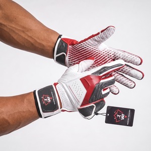 American Football <b>Gloves</b> for Men and Youth, Sticky Grip Performance Receiver <b>Gloves</b> for Training and Game Day Use - Product Image 4