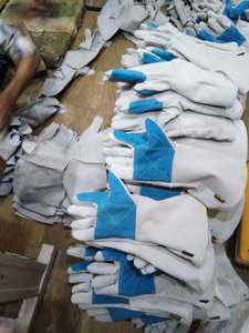 Gants de protection en cuir de vachette pour conducteur, anti-choc, ignifuges, 10 pouces - Product Image 6