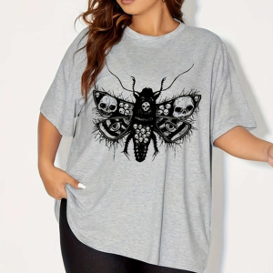 Camisetas de Diseño Moderno 2025, Transpirables, de Corte Holgado, para Mujer, 100% Algodón, para Chicas - Product Image 6