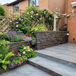 Revestimiento de Pared Multi Slate Jak para Fachadas de Piedra Natural con Estilo, Paredes Decorativas Interiores y Diseños de Jardín - Product Image 1