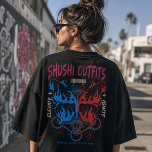 T-shirt Homme Oversize en Coton 100% avec Impression DTG, Lavage Acide Effet Vieilli, Personnalisable, Vente en Gros OEM - Product Image 2