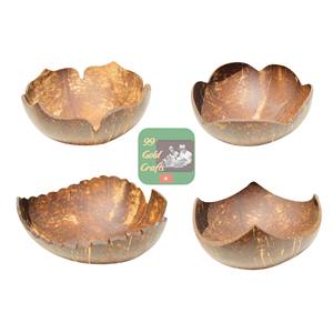 Tazón de Coco Crudo de Vietnam, Estilo Bohemio Clásico, Ecológico, Moderno, Colorido, Personalizado, de 10 a 13 cm, Hecho con Cáscara de Coco - Product Image 4