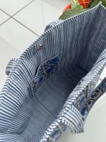 Grands sacs fourre-tout matelassés pour femmes, imprimés à la main avec des motifs floraux, sacs de voyage bohèmes pour la nuit, le week-end, la plage, sacs écologiques pour les courses, les courses au supermarché et les voyages
