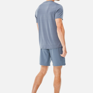 Conjunto de Camiseta y Pantalones Cortos Transpirables para Hombre con Logotipo Personalizado, Conjunto Deportivo para Verano, Conjunto para Correr, Conjunto de Gimnasio y Fitness 2026 - Product Image 6