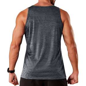 Camisetas sin mangas transpirables para hombre hechas en Pakistán, camisetas sin mangas para fitness, culturismo, gimnasio y uso casual para hombre en venta - Product Image 5